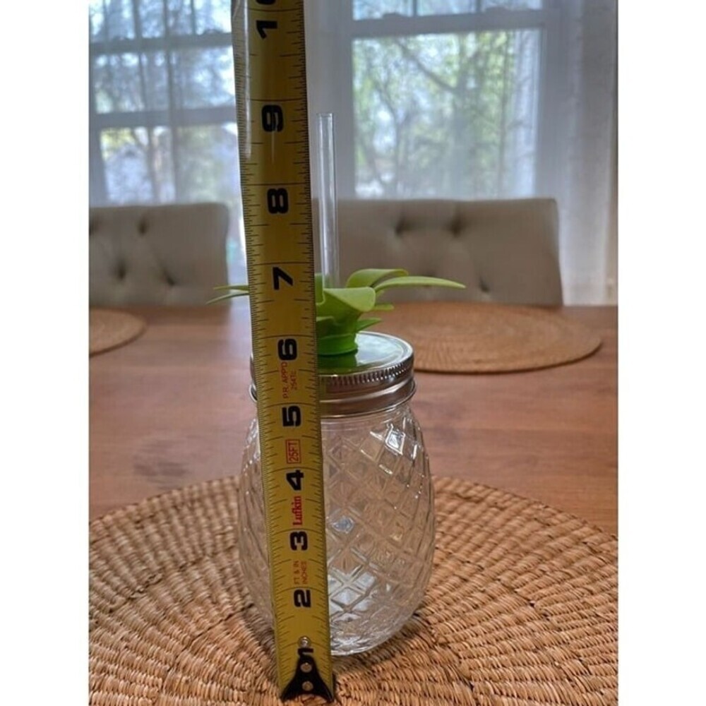 Pineapple Drinking Jar - Picture 3 of 8